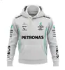 Moletom com Capuz e Zíper F1 Racing Team Comércio Exterior, Roupa de Trabalho Quente para Clube, Fornecimento Direto do Fabricante