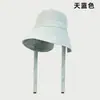Sombrero de Pescador de Seda de Hielo Secado Rápido, Sombrero Transpirable de Verano de Gama Alta al por Mayor, Sombrero de Protección Solar Estilo Nuevo para Mujer