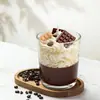Vela Aromática Sabor Creme de Chocolate, Milkshake de Morango, Sobremesa de Banana com Mirtilo, Presente de Aniversário para Melhor Amigo, Adereço para Sessão de Fotos, Cera Aromática