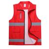 Chaleco Reflectante Hecho a Medida para Actividades de Voluntariado, Uniformes de Publicidad Callejera y de Supermercado, Uniformes de Trabajo de Saneamiento, Chaleco con Logo Impreso