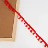 Ventas Directas de Fábrica Punto 35 Colores Bola de Pelo de 1 cm Encaje Encaje de Ángulo Recto Bola de Burbuja Ropa Ropa Cortina Accesorios