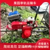 Veículo de Transporte sobre Trilhos, Trem Agrícola de Subida, Máquina de Transporte de Trem Pequeno, Via Única para Área Montanhosa, Pomar de Montanha, Monotrilho Totalmente Automático