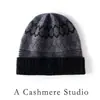 Novedad Otoño e Invierno Atmósfera Retro Jacquard Nórdico Cálido Sombrero Cúpula Lana Tejida Gorro Frío Mujer Sombrero de Cachemira