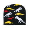 Gorro cálido Temu transfronterizo para mujer, lindo, versátil, de gato, dinosaurio, alienígena, de lana, gorro frío europeo y americano, en stock, venta al por mayor