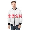 Camiseta de béisbol para hombre de Amazon con estampado digital 3D transfronterizo, holgada, de un solo pecho, con cuello alto, chaqueta, uniforme de béisbol de Mickey Mouse
