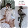 Temptación de Noche Larga Lencería Deseo Puro Camisón Uniforme Malla Seductivo Transparente Vestido de Antro Coqueteo para Mujeres 1137