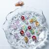 Nueva joyería para uñas de dona luminosa de dos colores linda joyería redonda de taladro para uñas helado suministros mixtos para uñas