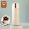 Taza Térmica de Acero Inoxidable con Tapa de Rebote al Vacío de Doble Capa y Pantalla de Temperatura, Taza de Guisante para Medición de Temperatura, Taza de Agua de Negocios, Medición Inteligente de Temperatura