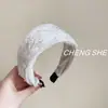 Diadema Ancha de Terciopelo 2025 Otoño e Invierno Para Lavarse la Cara Diadema para el Cabello Pinza de Lujo Ligero Tacto de Felpa Accesorio para el Cabello Versátil y Suave