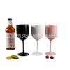 Taça de Plástico Acrílico Resistente ao Desgaste 16oz Taça para Vinho Tinto Plástico PS de Alta Transparência Taça para Champagne Taça de Vinho