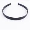 Moda brilhante preto liso multi-tamanho homens e mulheres de plástico faixa de cabelo acessórios para o cabelo simples disco de cabelo banda de cabelo fivela de cabeça fornecimento transfronteiriço