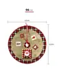 Falda para Árbol de Navidad, Alfombrilla Cubierta de Base para Árbol de Navidad con Múltiples Patrones, Varios Diseños Disponibles