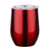 Swig12oz Casca de Ovo Copo por dentro e por fora 304 aço inoxidável Térmica a Vácuo copo taça de vinho tinto carro em forma de U Barriga Grande Copo de Ovo