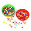 Vasos de Pigmento para Pintar de Niños de Jardín de Infancia Suministros de Arte para Estudiantes de Primaria Paleta de Plástico Tazón para Mezclar Colores Acuarela Gouache Plato para Porcionar
