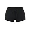 Shorts Casuais de Yoga Fitness Spicy Girl Verão Novo Versátil Emagrecedor Cintura Baixa Cordão Cor Sólida Esportivos Hot Pants