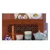 Juego de Té de Cerámica Ge para Uso en Casa y Oficina, Tazas de Té de Cerámica, Gaiwan, Pequeño Juego para Preparar Té Kung Fu, Juego de Té Kung Fu