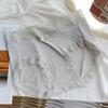 Ropa interior nueva para mujer Seda de hielo con encaje Cintura media Pantalones tipo máscara Secado rápido Seda de morera Entrepierna antibacteriana Estilo fino de verano Venta al por mayor