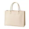 Bolsa Tote con Logo Personalizado, Bolsa de Lona Publicitaria Corporativa, Personalizada para el Viaje Diario, Gran Capacidad, Bolsa de Compras Engrosada