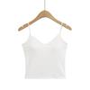Pura Luxúria Sexy Sexy Camisola Roupa Íntima Feminina com Bojo 2025 Nova Costas Nuas Roupa Externa Lindo Top para Costas