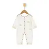 Enterizo de Verano para Bebé, Adorable Kimono Delgado de Algodón para Bebé en Verano, Ropa con Aire Acondicionado para Recién Nacidos y Bebés