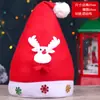 Decoraciones navideñas adultos niños lentejuelas multicolor asta tela sombrero fiesta de Navidad accesorios de fiesta al por mayor