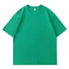Camiseta Masculina de Algodão Penteado com Manga Curta 180g Gola Redonda Camiseta Lisa de Algodão Camiseta Básica Casual Masculina de Manga Curta