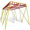 Tiktok mismo estilo lugar escénico celebridad de internet columpio granja instalaciones de diversión para niños columpio sin motor de estructura de acero para varias personas