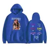Sudadera con Capucha para Tour de Futuro Álbum de Tini Stoessel para Hombre y Mujer Estética Retro de Moda Sudaderas Casuales