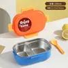 Lonchera de Doble Capa de Aspecto Elegante para Trabajadores de Oficina y Niñas, Lonchera de Microondas con Múltiples Compartimentos para Estudiantes, Lonchera Portátil con Tapa