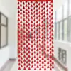 1*2m Cortina de Lluvia para Árbol de Navidad Decoración de Fondo para Fiesta Festiva Accesorios Borla de Navidad Cortina de Lluvia