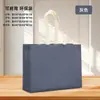 Bolsas de Tela No Tejida Engrosada, Bolsas Tote con Logo Personalizado para Tiendas de Ropa, Bolsas de Hombro de Lujo para Compras, Bolsas de Empaque Estilo Coreano