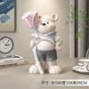 Ornamento de Urso de Desenho Animado para Mesa Acessórios para Casa Decoração de Entrada da Sala de Estar Armário de Vinho Celebridade da Internet Casal Presente de Aniversário para Meninas