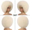 Explosão de cabelo AFRO transfronteiriça Peruca de cabeça Afro Africana Cor de performance Fãs Bola Engraçado Engraçado Vestido