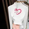Camiseta Infantil Outono/Inverno Gola Meia-Alta Autoaquecimento Quente Top para Menina Acabamento com Babado de Veludo Camada Base