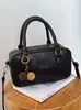 Fabricante Transfronterizo 2025 Otoño e Invierno Nuevo Bolso de Bolos para Mujer Bolso Boston Almohada de Nicho Bolso de Mano Cruzado de Moda