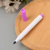 Plumones de pizarra coloridos al por mayor, borrables, para niños, con cinta magnética y borrador, set de tinta a base de agua ecológico, plumones para escribir en tablero acrílico