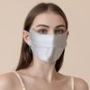 Verão Máscara de Seda Mulheres Sunshade Proteção UV Ângulo dos Olhos 100% Mulberry Seda Protetor Solar Véu Respirável Véu