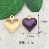 Polvo de Cebolla Estéreo Amor Accesorios de Joyería DIY Colgante Goteo de Aceite Llavero de Aleación Pendientes Pulsera Colgante Pequeño Colgante