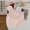 Ropa interior de algodón puro de cintura alta para otoño e invierno para mujer, Bragas sencillas sin costuras de seda con entrepierna antibacteriana y control de abdomen para mujer, 100% algodón