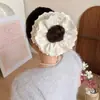 Estilo Ballet Coreano Cuatro Capas Encaje Grande Goma para el Cabello Romántica Hueca Gama Alta Cuerda para Cola de Caballo Accesorio para el Cabello