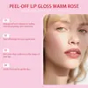 Zephoco Tinte de Labios Peel-Off Tinte de Labios Peel-Off Color Natural Nutritivo Maquillaje Diario Brillo de Labios