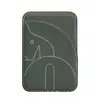 Soporte Magnético para Tarjetas Magsafe H es Adecuado para Teléfono Móvil Apple iPhone 17/16/15 Pegatina Trasera Soporte Magnético Fuerte Tarjetero Invisible
