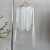 ¡Chaqueta de punto de lino Tao Chuan Color Knock Nice! Blusa de 25 colores de caramelo de primavera YL122