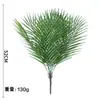 Plantas Verdes Artificiales con 9 Ramas, Plantas de Hojas de Hierro, Helechos Areca Artificiales, Muros de Plantas Artificiales para Exteriores, Hojas de Palma para Paisajismo de Bodas y Eventos