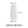 Flores decorativas de mesa estilo nórdico transfronteiriças, vasos de flores de plástico, vasos decorativos de flores secas, vasos de plástico simples criativos de alta qualidade