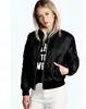 Ebay AliExpress Explosiones Otoño e Invierno Europeo y Americano Nuevo Color Sólido Corto Moda Cremallera Chaqueta Exterior Chaqueta Corta