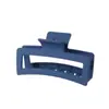 Pinza para el Cabello Mate Transfronteriza Tipo Pinza de Tiburón con Acabado de Alta Gama, Pinza de Garra Rectangular Simple de 13 cm, Tamaño Grande para Cabello Grueso, Accesorio para el Cabello para Mujer