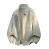 Chaqueta de trabajo para hombre con solapa transfronteriza, corte holgado con hombros caídos, talla grande, top de moda para primavera y otoño, chaqueta para hombre elegante y moderna
