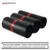 Branco grosso novo material expresso saco de logística embalagem saco plástico preto saco impermeável roupas embalagem entrega atacado