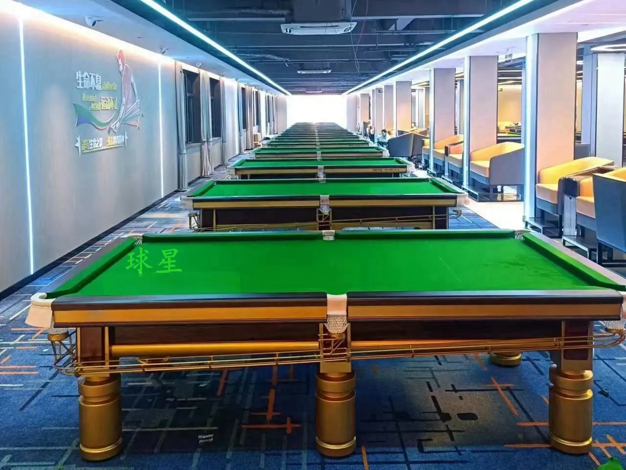 银腿台球桌16.7.5